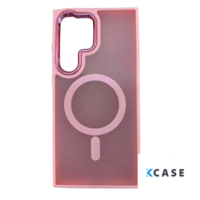 Samsung S23 ULTRA MagSafe калъф /розов/