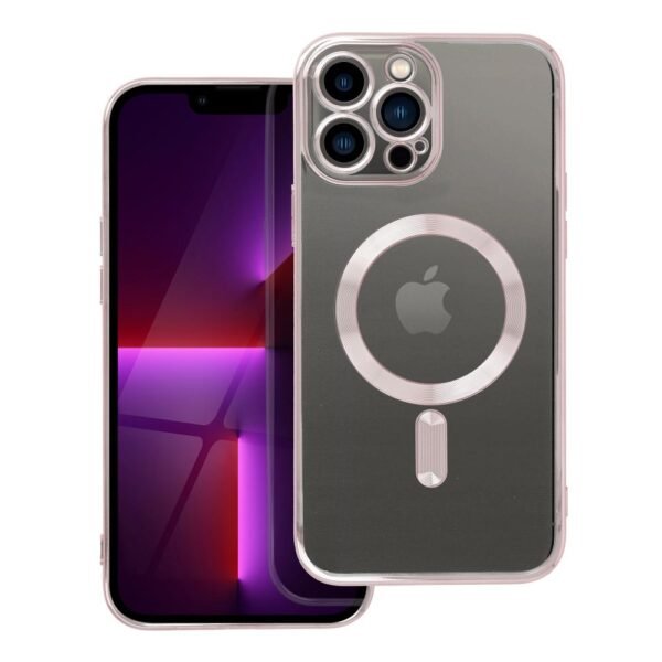 IPHONE 13 Pro Max Калъф ELECTRO MAG COVER с MagSafe /розово злато/