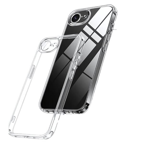 iPhone 16e Силиконов кейс MBX 2mm /прозрачен/