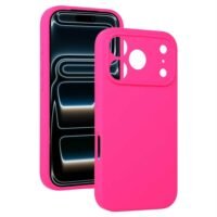 Apple iPhone 17 Pro Силиконов калъф LITE /фуксия/