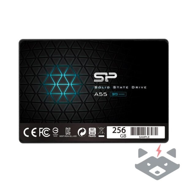 SILICON POWER A55 – /256 GB/ Твърд диск Solid State Drive (SSD) , 2.5 инча, SATA3