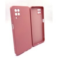 Samsung A12 Изчистен силиконов кейс My Choice /Пепел от рози/