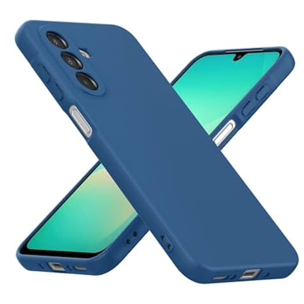 Samsung A17 Силиконов гръб Нано /тъмно син/