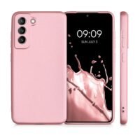 Samsung A17 Метален кейс /розов/