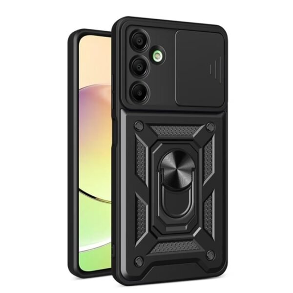 Samsung A36 5G Калъф ARMOR CamSlide Удароустойчив /черен/
