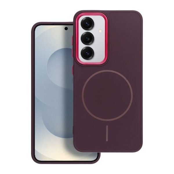 Samsung A36 5G Кейс FRAME MAG COVER с MagSafe /лилав/
