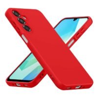 Samsung A57 Калъф Soft Touch NANO /червен/
