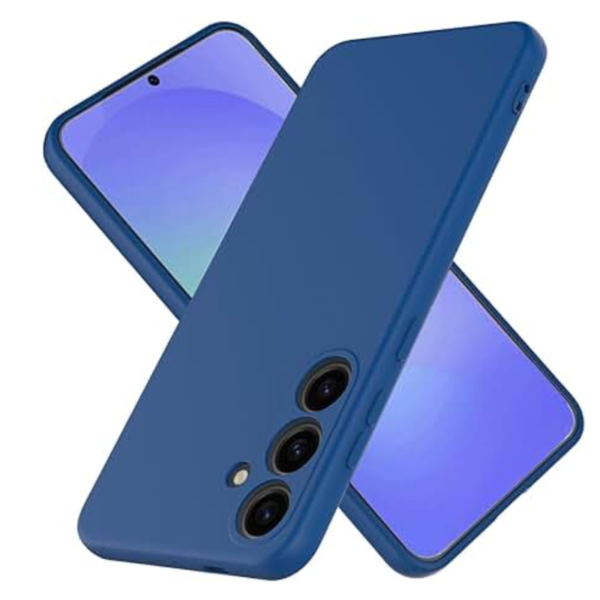 Samsung A57 Калъф Soft Touch NANO /син/