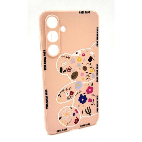 Samsung A55 Кейс Bear Tpu /розов/