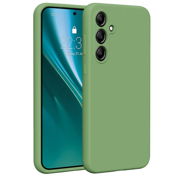 Samsung A55 Силиконов гръб мат /мента/