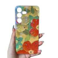 Samsung A55 Кейс Хамелеон IMD с цветни камъни – No11
