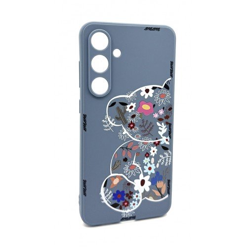 Samsung A55 Кейс Bear Tpu /син/