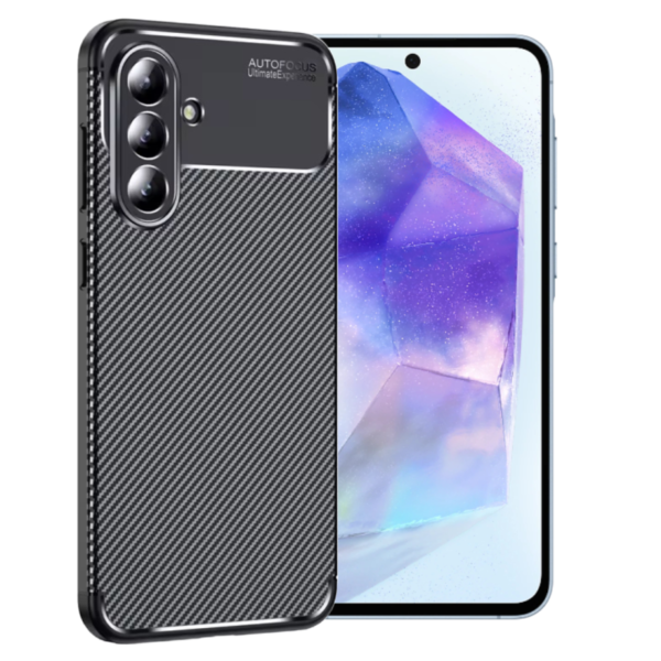 Samsung A26 5G Калъф Business CARBON /черен/