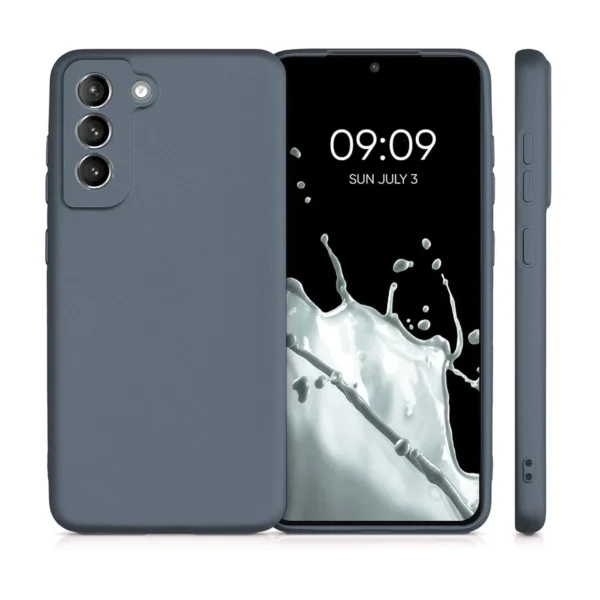 Samsung A57 5G Силиконов калъф Metallic /сив/