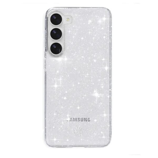 Samsung A17 Crystal Case /прозрачен силиконов кейс с вградени брокатени частици/