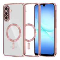 Samsung A17 Калъф ELECTRO MAG COVER с MagSafe /розово злато/