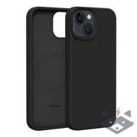 IPhone 13 кейс Etteri Silicone с MagSafe /черен/