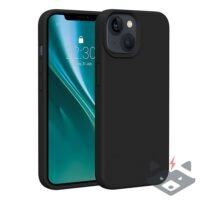 IPhone 14 кейс Etteri Silicone с MagSafe /черен/
