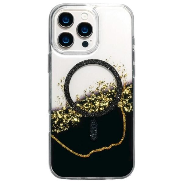Apple iPhone 15 Pro Калъф KARAT MagSafe /onyx marble/