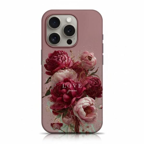 IPHONE 14 Калъф Chantelle /Love/flowers/