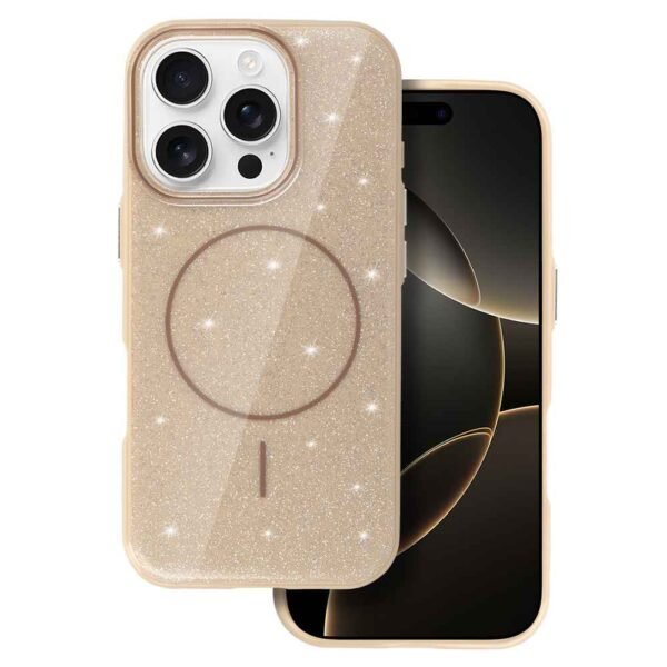 IPHONE 13 Pro Калъф Magsafe Slim Shiny /златист/