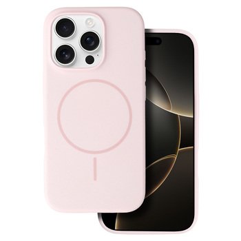iPhone 14 Pro калъф Liquid Silicone MagSafe /светло розов/