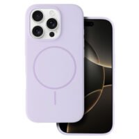 iPhone 14 Pro Max калъф Liquid Silicone MagSafe /лилав/