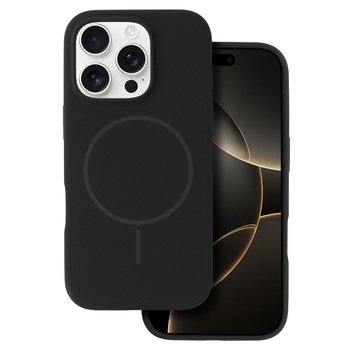 iPhone 16 Pro калъф Liquid Silicone MagSafe /черен/