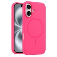 iPhone 16 калъф Liquid Silicone MagSafe /розов/