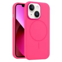 iPhone 13 калъф Liquid Silicone MagSafe /розов/