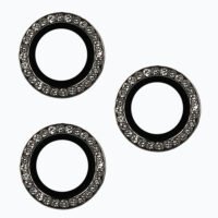 Apple iPhone 15 Pro Протектор за камера от закалено стъкло HARD DIAMOND /черен/