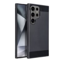 Samsung S24 Ultra Силиконов гръб Plai CARBON /черен/