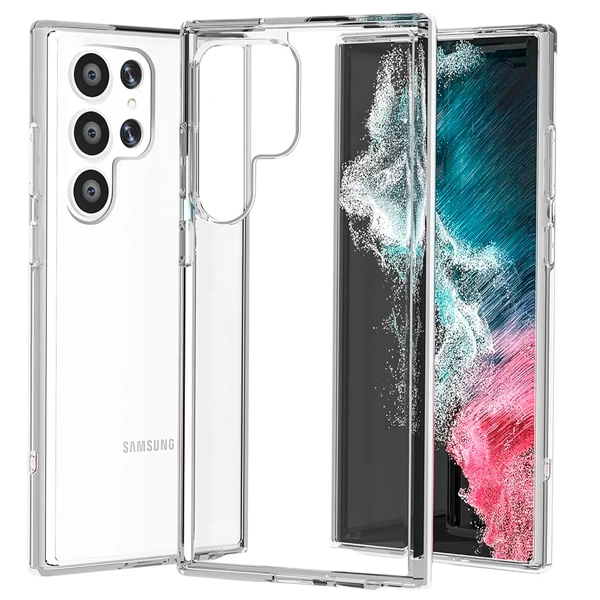 Samsung S24 ULTRA силиконов гръб Nordic /прозрачен/