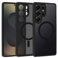 Samsung Galaxy S25 Ultra Калъф силикон Full Matte MagSafe /Черен/