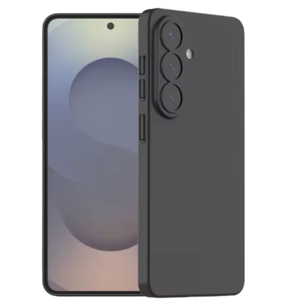 Samsung S26 Калъф Silicone Matt /черен/