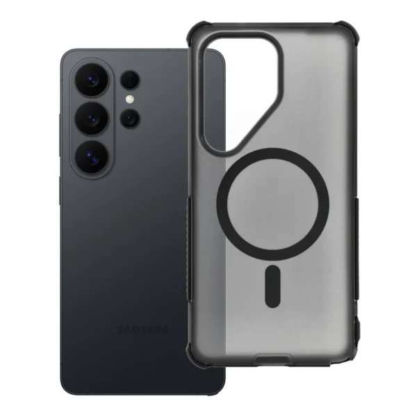 Samsung S26 Ultra Калъф Forcell F-Protect BumperX Premium, съвместим с MagSafe /черен/