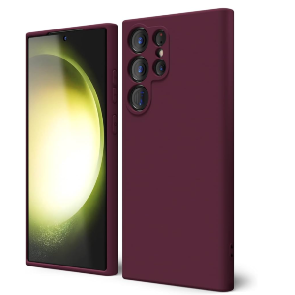 Samsung S26 Ultra Нано силиконов гръб /бордо/