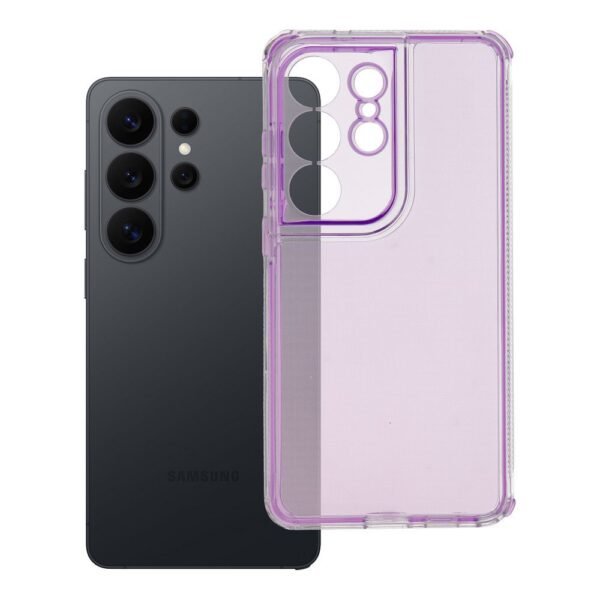 Samsung S26 Ultra Калъф Matrix Clear /лилав/