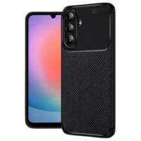 Samsung A57 Калъф Business CARBON /черен/