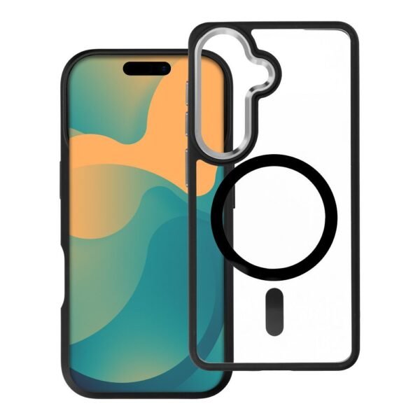 Samsung S26 Силиконов калъф ROAR MAG BUMPER с MagSafe /черен/