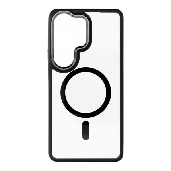 Samsung S26 Ultra Силиконов калъф ROAR MAG BUMPER с MagSafe /черен/