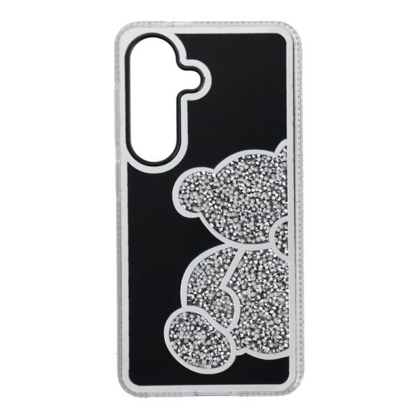 Samsung A15 4G/5G калъф TEDDY BEAR /сребрист/