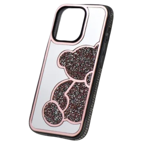 iPhone 14 калъф TEDDY BEAR /розов/