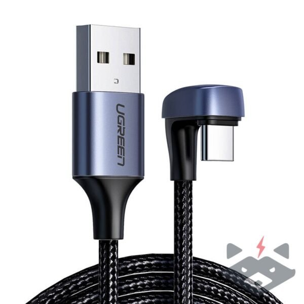 UGREEN кабел USB 2.0 A към C , 1 м /черен/