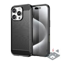 IPhone 16 Pro калъф CARBON /черен/