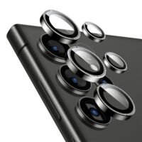 Samsung S23 Ultra Metal Camera Lens Протектор за камера /titanium black/