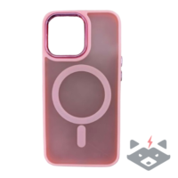 iPhone 16 Pro MagSafe калъф /розов/