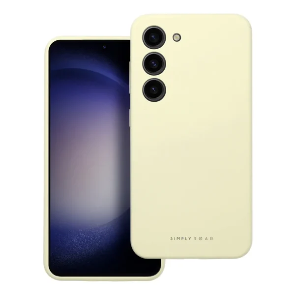 Samsung S24 FE калъф Space /жълт/