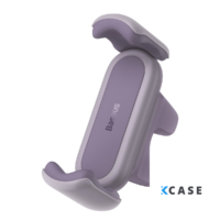 Стойка за смартфон Стойка за кола Baseus Steel Cannon с монтаж за вентилационен отвор /лилава/