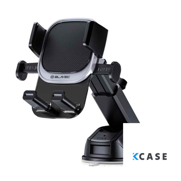 Стойка за смартфон Стойка за кола Blavec BH-12 за предно стъкло /черна/